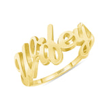 14K Gold Wifey Ring