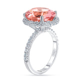 14k Morganite Engagement Ring