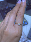 14K Gold Heart Shape Ring