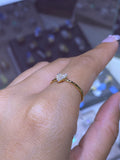 14K Gold Heart Shape Ring