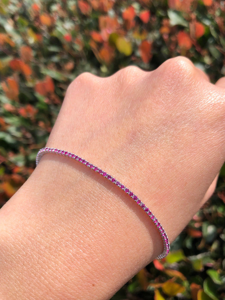 Colored 2025 tennis bracelet