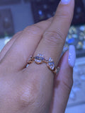 14K Gold Mixed Baguette Beauty Diamond Band