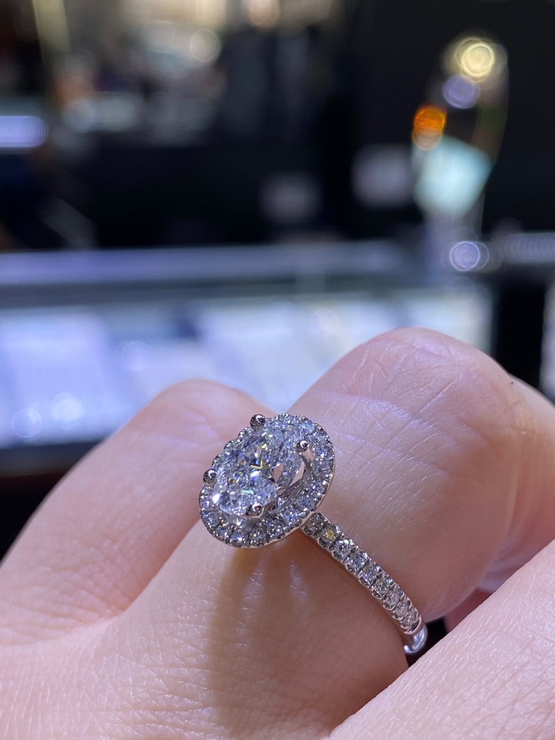 Gold Diamond Engagement Ring – David's House of Diamonds