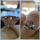 14K Gold Morganite Engagement Ring