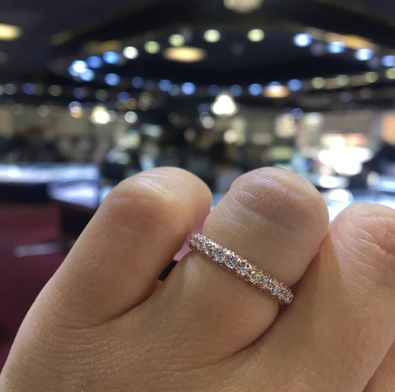 3mm diamond band Clearance