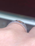 Heart Diamond Pave Ring