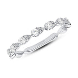 14K Gold Pear Shape Band