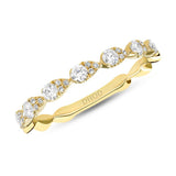 14K Gold Pear Shape Band