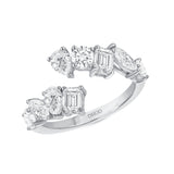 Multi Shape Large Diamond Ring