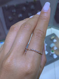 14K Gold 0.32 Carat Diamond Band