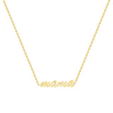 14K Yellow Gold mama Pendant