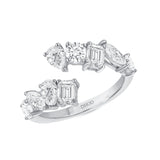 Multi Shape Large Diamond Ring