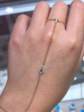 The Evil Eye Bracelet Hand Ring Chain