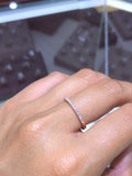 14K Gold Diamond Band