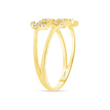 14K Gold Diamond F Off Fashion Ring