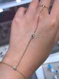 The Evil Eye Bracelet Hand Ring Chain