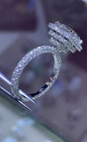 The Jasmine Engagement Ring With Lab Grown Diamond Center