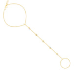 The Mary Bracelet Hand Ring Chain