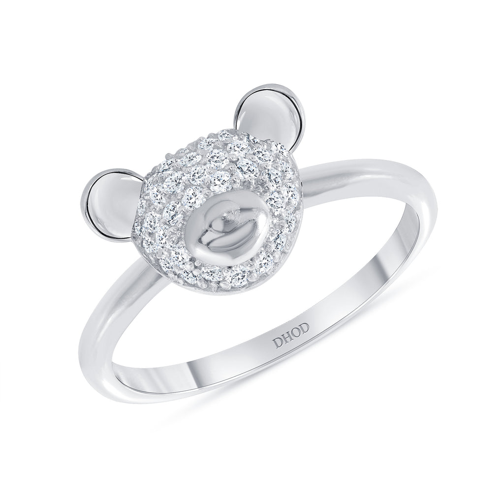 Girlish Silver Ring Design | Sunflower Multicolour Ring | Silveradda