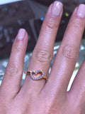 Gold Open Heart Ring