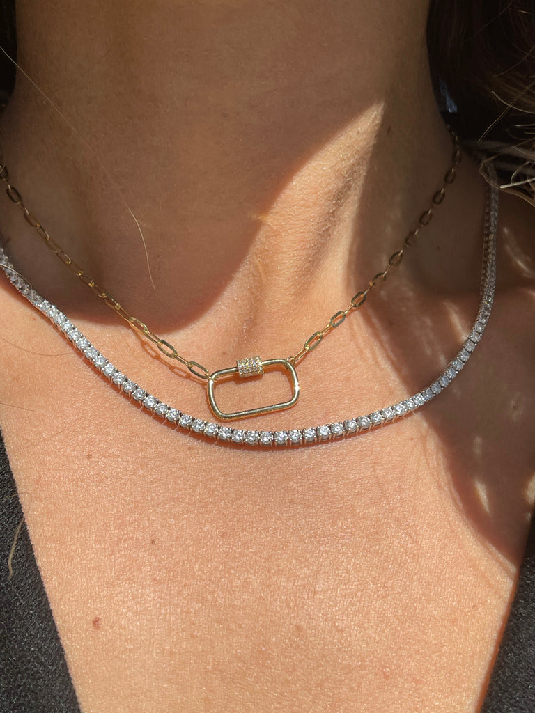 Buy Paperclip Chain Necklace | Gold Plating – PALMONAS