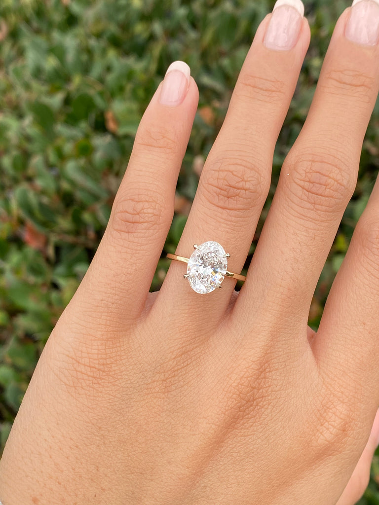 An Impressive Engagement Ring - What Size Of Diamond To Buy? – All Diamond