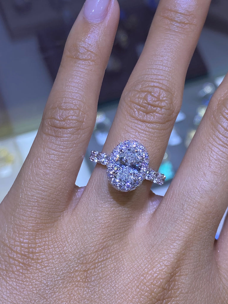 Lab grown 2025 wedding rings